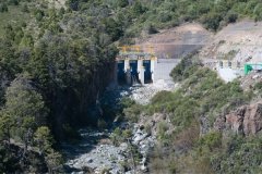 Andes Mountains Hydro Power - Chile